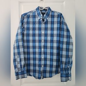 J. Crew plaid slim fit button down shirt